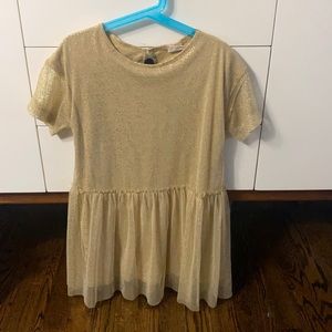 Zara Gold dress